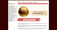Desktop Screenshot of bronze-art.us
