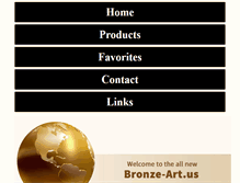 Tablet Screenshot of bronze-art.us